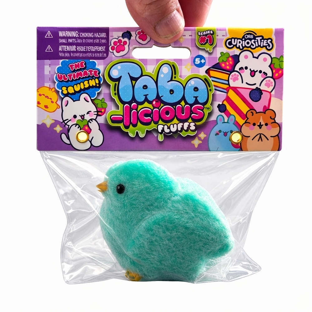 Viral Walgreens Easter TBD Taba-licious Fluffs, chick Blue Green